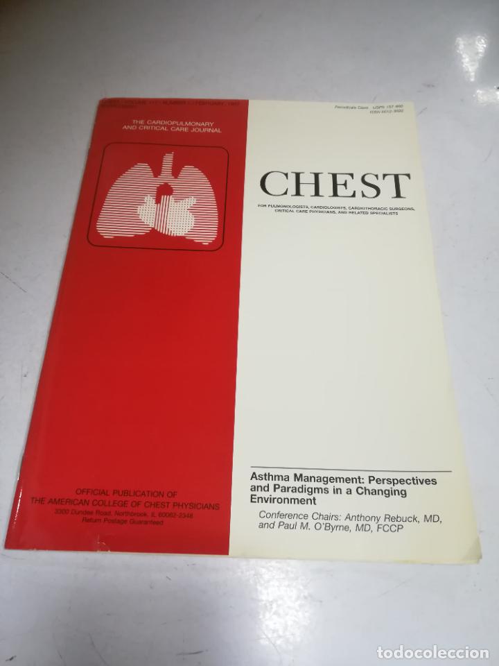 Livres d'occasion: REVISTA M&Eacute;DICA INGLESA. SUPLEMENTO CHEST. VOLUME 111. N&ordm; 2. MARZO 1997. VER &Iacute;NDICE
