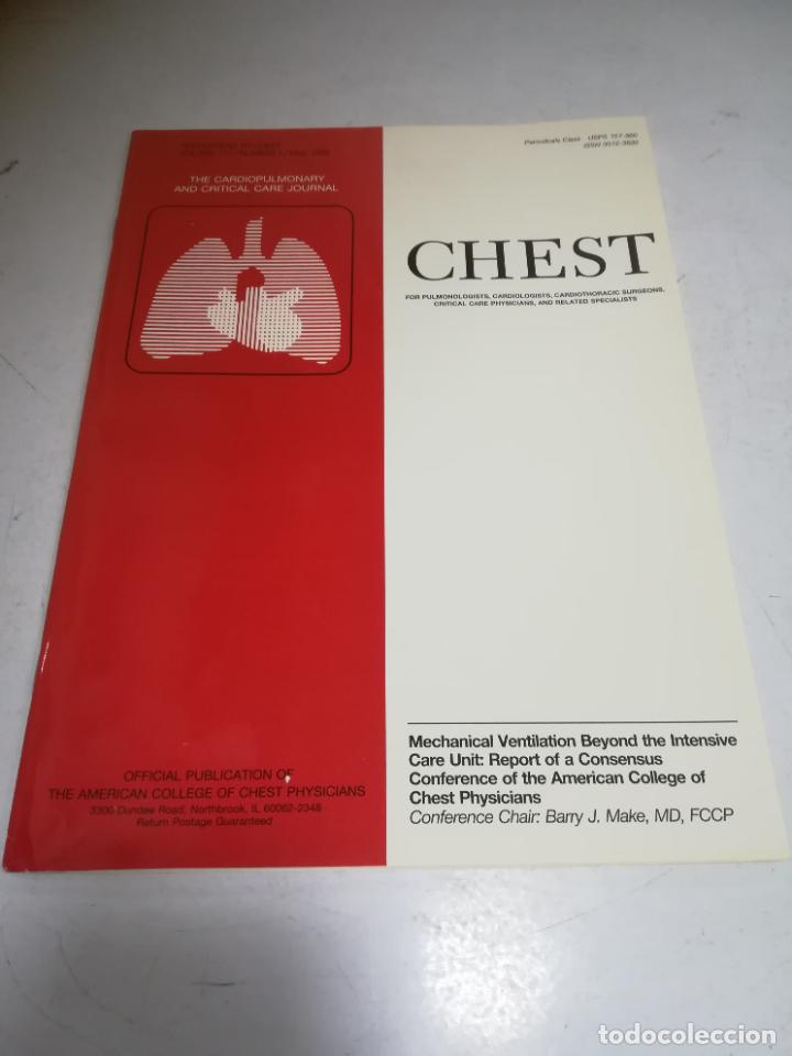 Livres d'occasion: REVISTA M&Eacute;DICA INGLESA. SUPLEMENTO CHEST. VOLUME 113. N&ordm; 5. MAYO 1998. VER &Iacute;NDICE