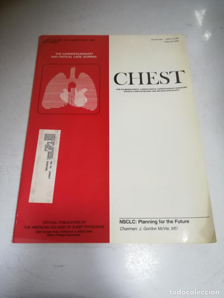 Livres d'occasion: REVISTA M&Eacute;DICA INGLESA. SUPLEMENTO CHEST. VOLUME 109. N&ordm; 5. MAYO 1996. VER &Iacute;NDICE