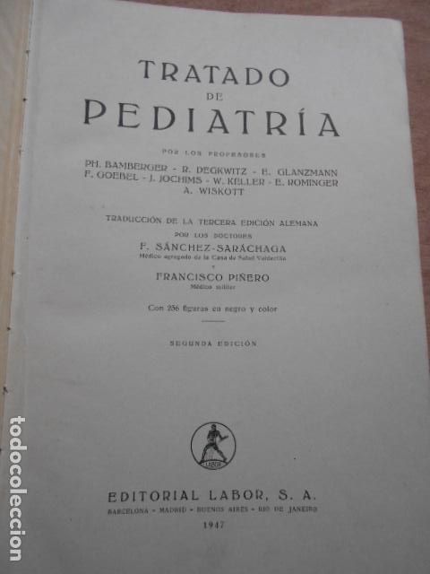 Libros de segunda mano: TRATADO DE PEDIATRIA EDITORIAL LABOR - Foto 5
