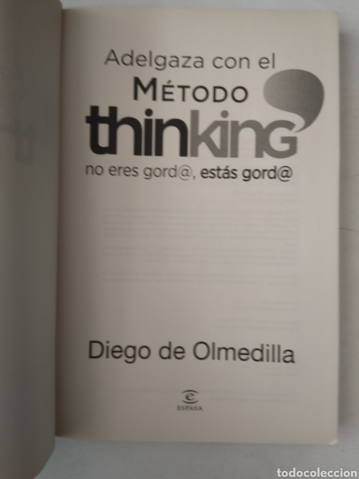 Libros de segunda mano: M&Eacute;TODO THINKING/DIEGO DE OLMEDILLA - Foto 2