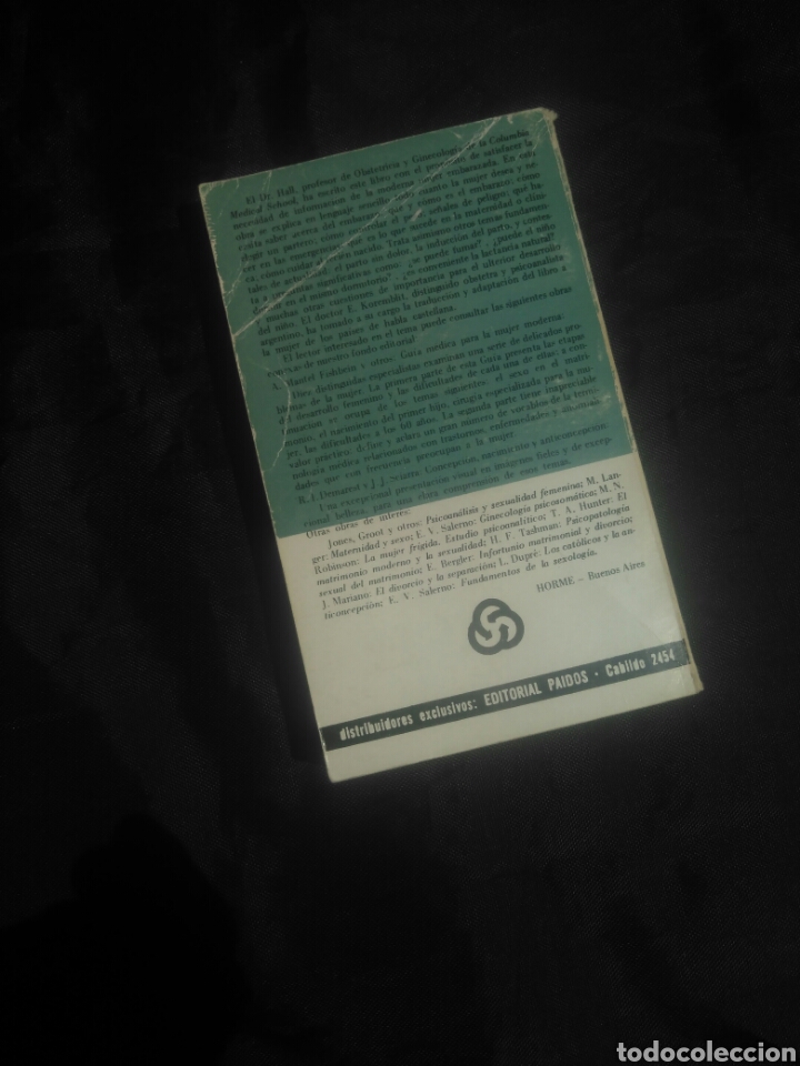 Libros de segunda mano: Gu&iacute;a para la mujer embarazada. Robert E. Hall. - Foto 2