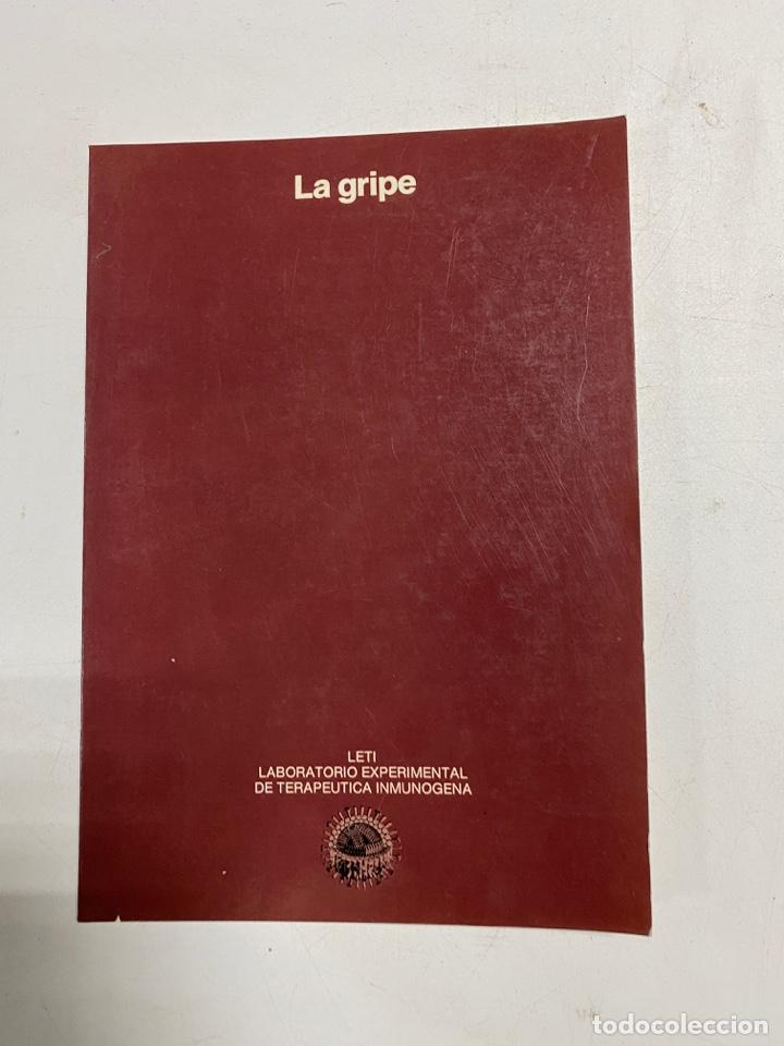 Gebrauchte B&uuml;cher: LA GRIPE. LETI. LABORATORIO EXPERIMENTAL DE TERAPEUTICA INMUNOGENIA. PAGINAS: 84