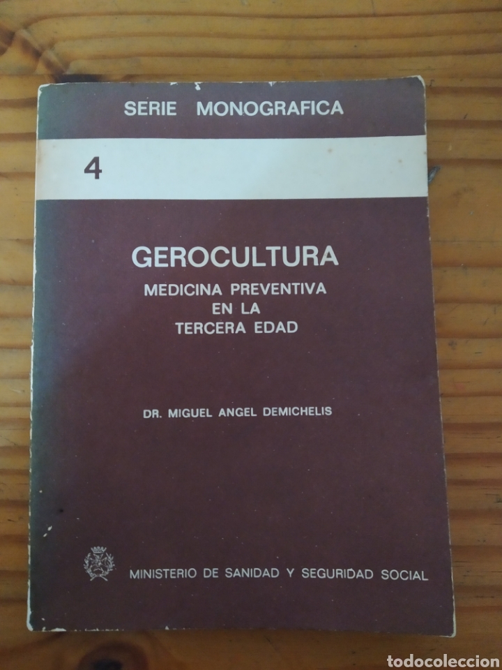 Libri di seconda mano: Gerocultura.Medicina preventiva en la tercera edad.Serie Monografica.Miguel Angel de Michelis.1979.