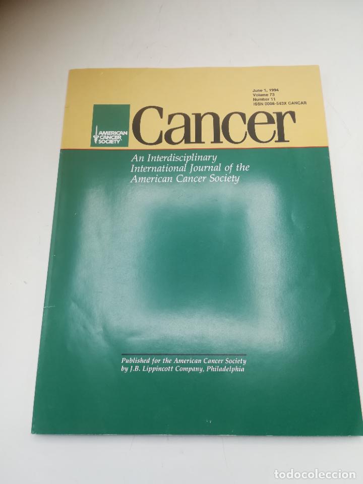 Second hand books: REVISTA MEDICINA. C&Aacute;NCER. AMERICAN CANCER SOCIETY. 1 JUNIO 1994. VOL 73. N&ordm; 11. VER SUMARIO