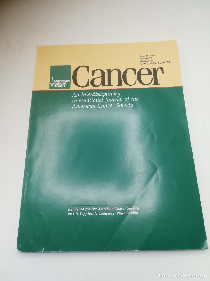 Second hand books: REVISTA MEDICINA. C&Aacute;NCER. AMERICAN CANCER SOCIETY. 15 JUNIO 1994. VOL 73. N&ordm; 12. VER SUMARIO