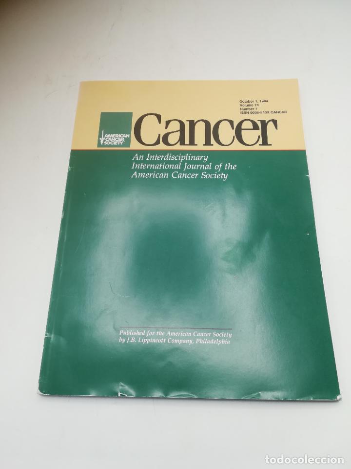 Second hand books: REVISTA MEDICINA. C&Aacute;NCER. AMERICAN CANCER SOCIETY. 1 OCTUBRE 1994. VOL 74. N&ordm; 7. VER SUMARIO