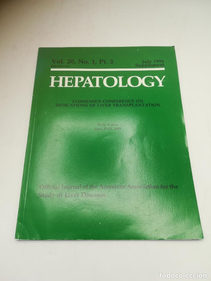 Second hand books: REVISTA MEDICINA. HEPATOLOGY. VOL.2. N&ordm; 1. PT.2. JULIO 1994. SUPLEMENTO. VER SUMARIO