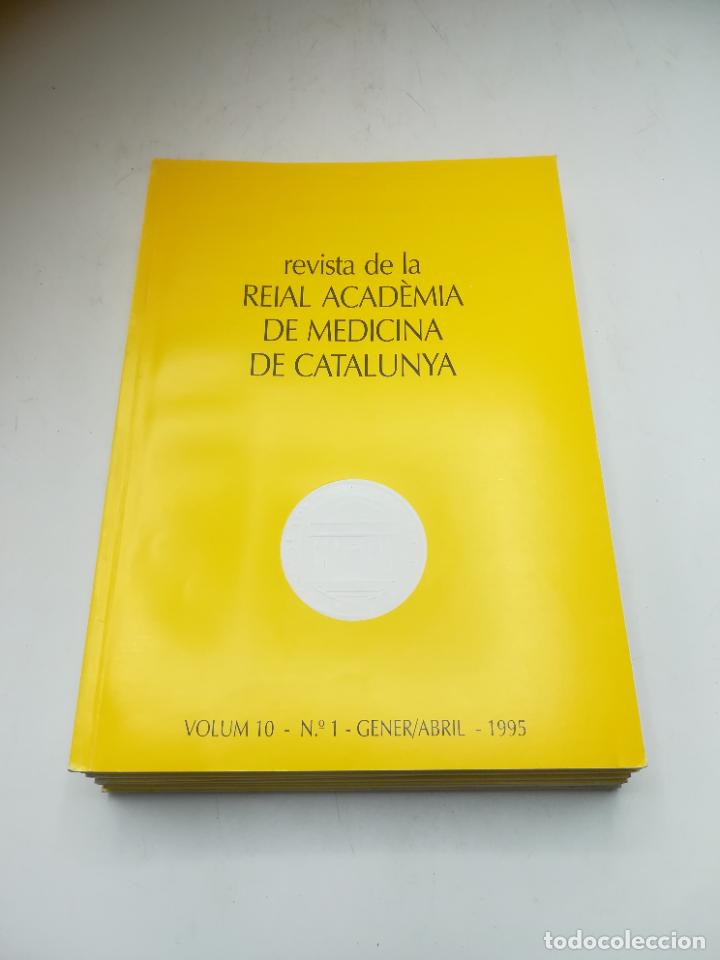 Libri di seconda mano: REVISTA DE LA REIAL ACADEMIA DE MEDICINA DE CATALUNYA. VOLUM 10. N&ordm; 1. GENER-ABRIL. 1995