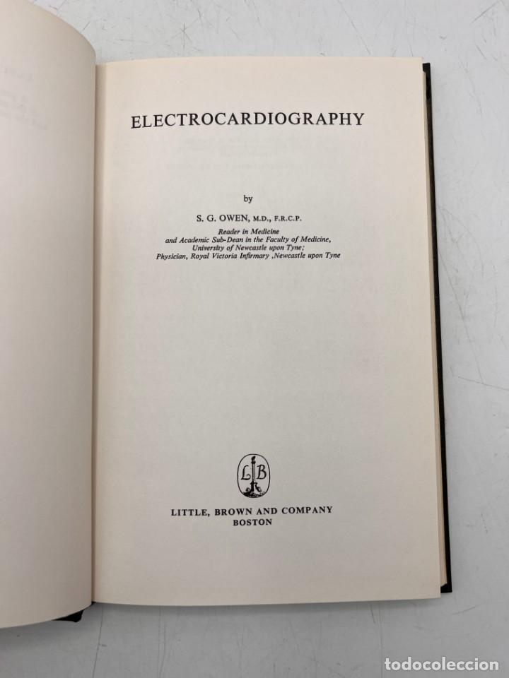 Libros de segunda mano: ELECTROCARDIOGRAPHY. A PROGRAMMED TEXT S.G. OWEN. BOSTON. - Foto 3