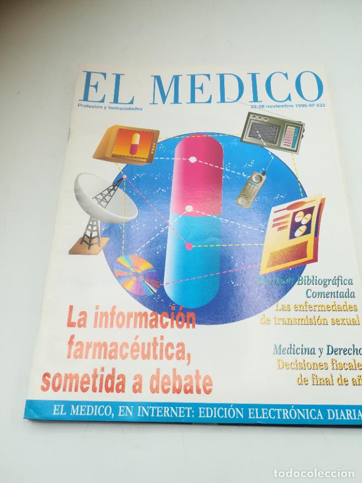Libri di seconda mano: REVISTA EL MEDICO. PROFESI&Oacute;N Y HUMANIDADES. 22-28 NOVIEMBRE 1996. N&ordm; 622. INFORMACI&Oacute;N FARMAC&Eacute;UTICA