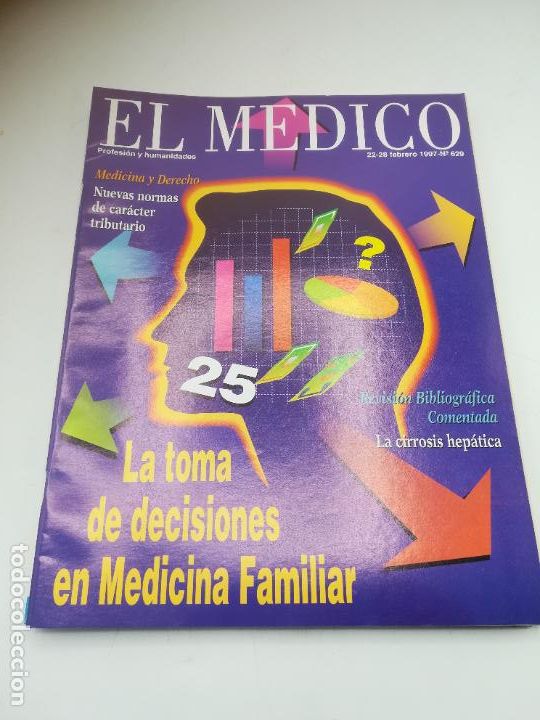 Libri di seconda mano: REVISTA EL MEDICO. PROFESI&Oacute;N Y HUMANIDADES. 22-28 FEBRERO 1997. N&ordm; 629. MEDICINA FAMILIAR