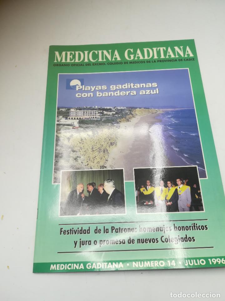 Libri di seconda mano: REVISTA MEDICINA GADITANA. PLAYAS GADITANAS CON BANDERA AZUL. N&ordm; 14. JULIO 1996. VER SUMARIO