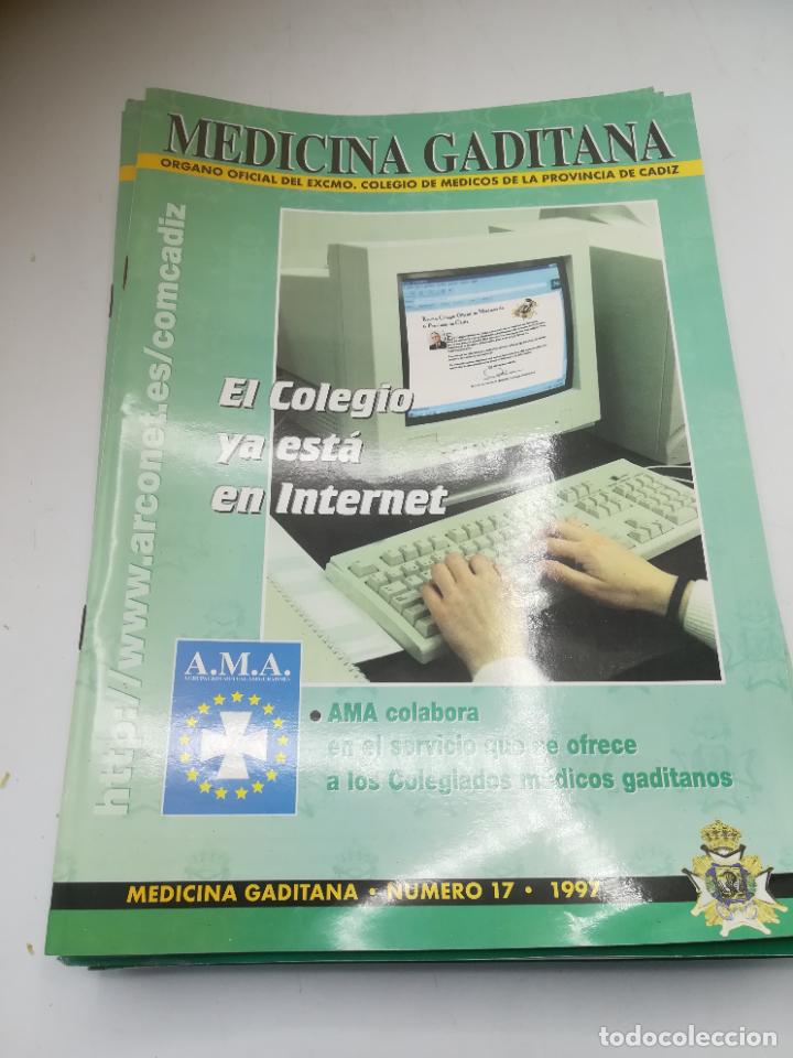 Libri di seconda mano: REVISTA MEDICINA GADITANA. N&ordm; 17. A&Ntilde;O 1997. EL COLEGIO YA ESTA EN INTERNET. VER SUMARIO