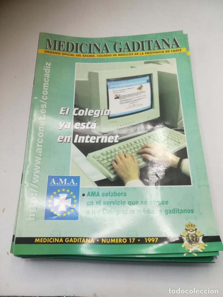 Libri di seconda mano: REVISTA MEDICINA GADITANA. N&ordm; 17. A&Ntilde;O 1997. EL COLEGIO YA ESTA EN INTERNET. VER SUMARIO