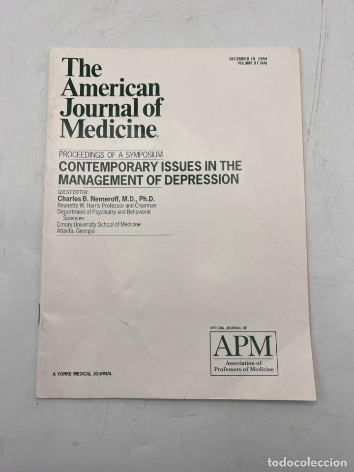 Second hand books: REVISTA MEDICA. THE AMERICAN JOURNAL OF MEDICINE. DECEMBER 1994. VOLUME 97 - 6A. VER SUMARIO.