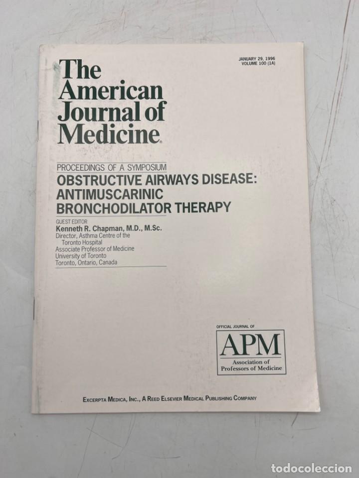 Second hand books: REVISTA MEDICA. THE AMERICAN JOURNAL OF MEDICINE. JANUARY 1996. VOLUME 100 - 1A. VER SUMARIO.