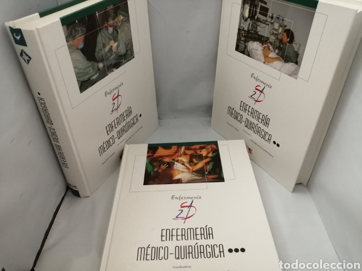 Libri di seconda mano: ENFERMER&Iacute;A S 21. ENFERMER&Iacute;A M&Eacute;DICO-QUIR&Uacute;RGICA, TOMOS I, II Y III. (OBRA COMPLETA EN 3 TOMOS)