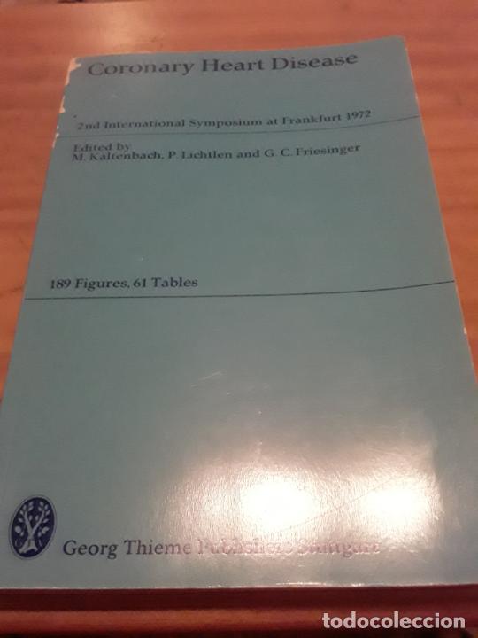 Libri di seconda mano: CORONARY HEART DISEASES.2ND INTERNATIONAL SYMPOSIUM AT FRSNKFURT.1972.329 PAGINAS.