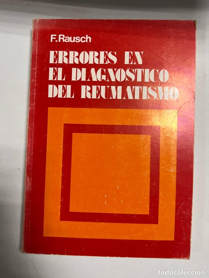 Libri di seconda mano: ERRORES EN EL DIAGNOSTICO DEL REUMATISMO. F. RAUSCH. 1980. 2&ordf; EDICION. PAGS: 293