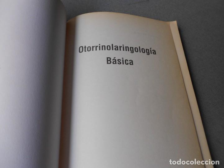 Libros de segunda mano: OTORRINOLARINGOLOGIA BASICA - Foto 2