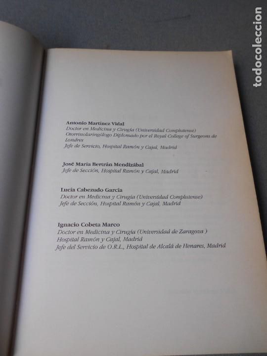 Libros de segunda mano: OTORRINOLARINGOLOGIA BASICA - Foto 5