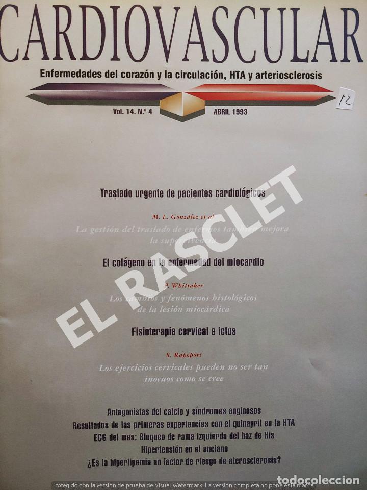 Second hand books: CARDIOVASCULAR - VOL. 14 - N&ordm; 4 - ABRIL 1993