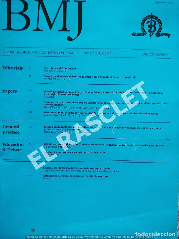 Second hand books: ANTIG&Uuml;A REVISTA BMJ N&ordm; 4 - VOL..3 EDICION ESPECIAL