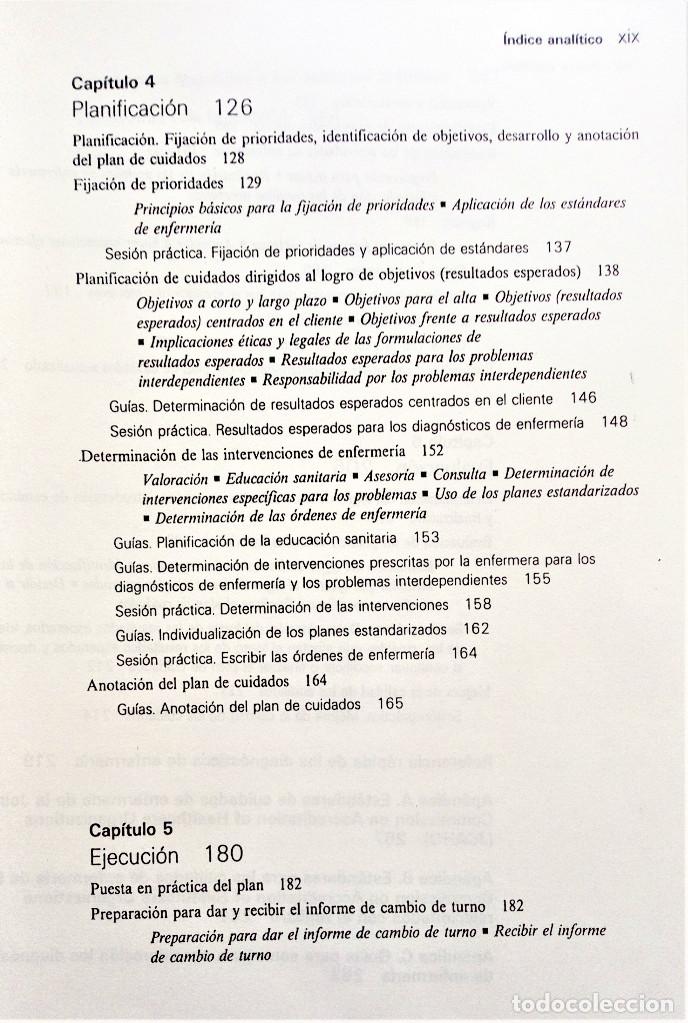 Libros de segunda mano: EL PROCESO ENFERMERO - Foto 5