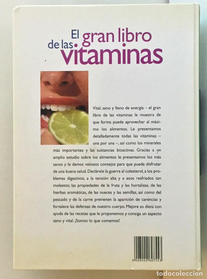 Libros de segunda mano: EL GRAN LIBRO DE LAS VITAMINAS - Foto 2