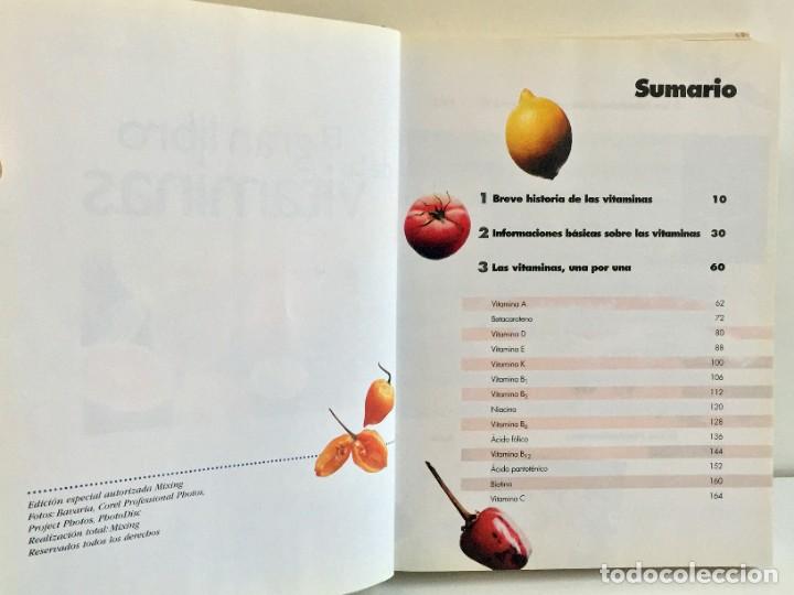 Libros de segunda mano: EL GRAN LIBRO DE LAS VITAMINAS - Foto 3