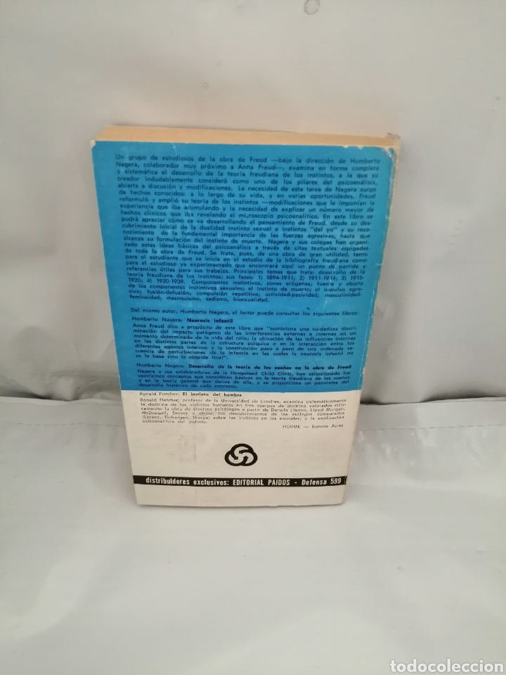 Libros de segunda mano: DESARROLLO DE LA TEOR&Iacute;A DE LOS INSTINTOS EN LA OBRA DE FREUD - Foto 2