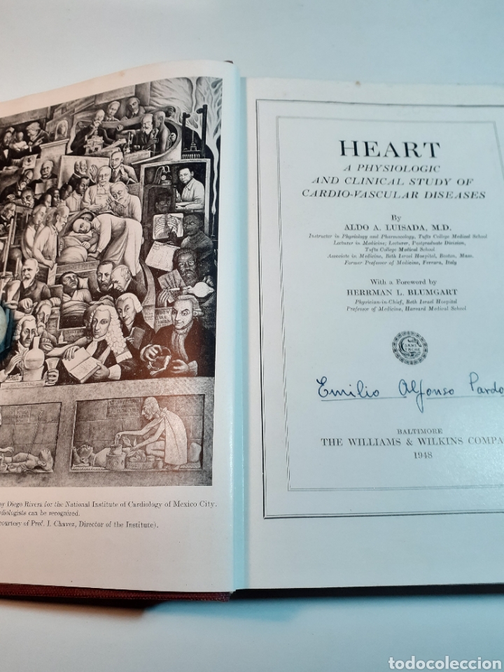 Libros de segunda mano: Heart, Aldo A. Luisada, ingl&eacute;s, 1948 - Foto 1