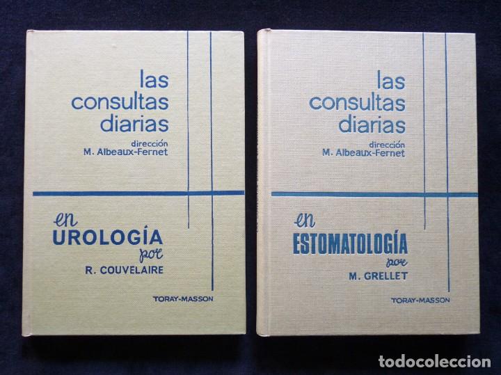 Libros de segunda mano: COLECCIÓN LAS CONSULTAS DIARIAS. 19 TOMOS. MEDICINA. TORAY-MASSON, 1964-67 - Foto 18 - 303013108