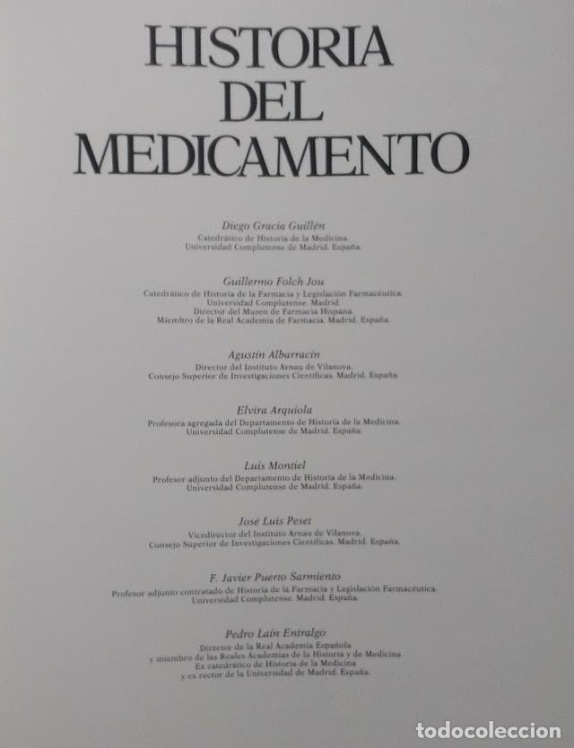 Libros de segunda mano: HISTORIA DEL MEDICAMENTO - Foto 4