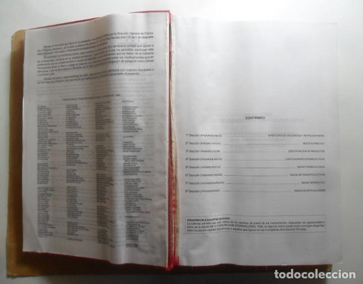 Libros de segunda mano: VADEMECUM INTERNACIONAL - MEDICOM - 1994 - Foto 3