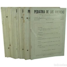 Libros de segunda mano: REVISTA ANTIGUA PEDIATRIA DE LAS AMERICAS 1949 11 NUMEROS MDN. MMFL . MEXICO. Lote 308812493