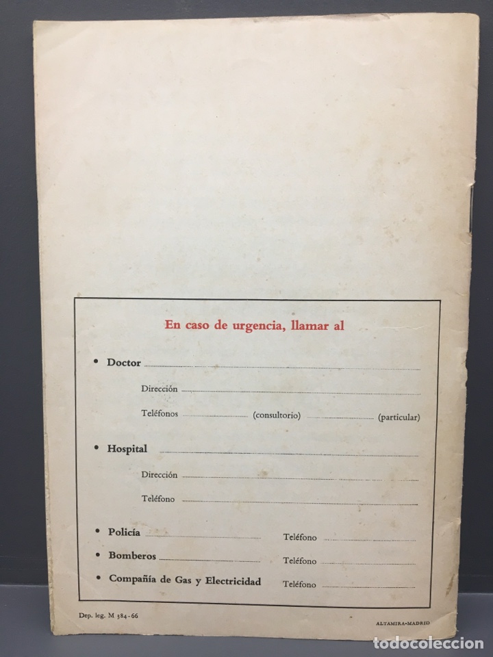 Libros de segunda mano: MANUAL DE PRIMEROS AUXILIOS. 1966 - Foto 2
