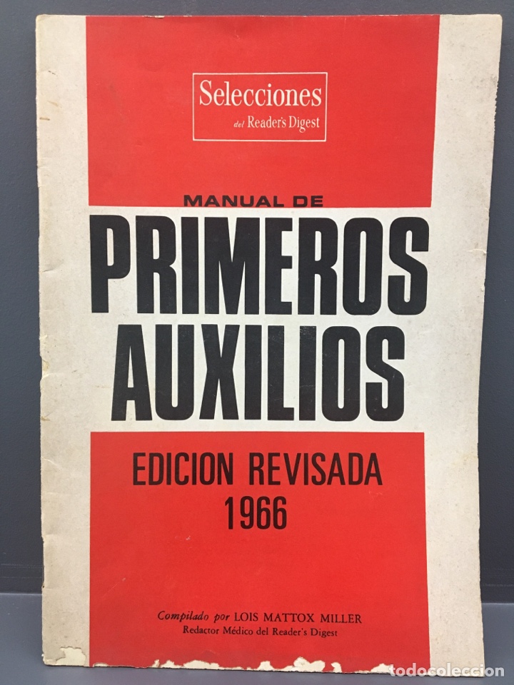 Libros de segunda mano: MANUAL DE PRIMEROS AUXILIOS. 1966 - Foto 1