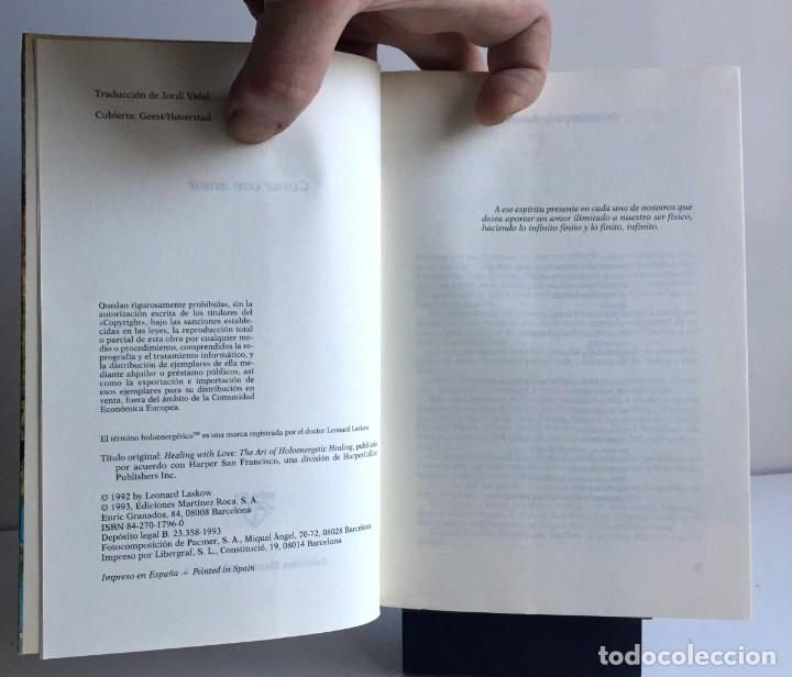 Libros de segunda mano: CURAR CON AMOR. Leonard Laskow - Foto 4