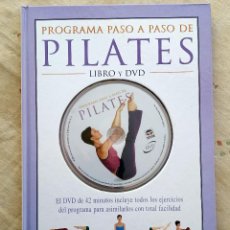 Libros de segunda mano: PILATES.PROGRAMA PASO A PASO.DVD.EJERCICIOS.SALUD.VIDA SANA.JENNIFER POHLMAN.EDITORIAL TUTOR.2004