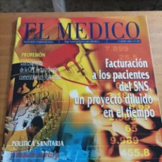 Libros de segunda mano: REVISTA EL MÉDICO.PROFESION Y HUMANIDADES,1-7 JUNIO,2002,NUM.831,VER ÍNDICE.. Lote 313342988