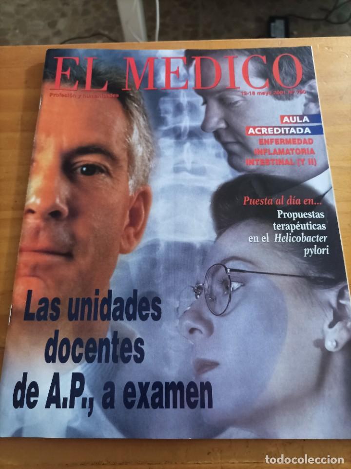 Libri di seconda mano: REVISTA EL M&Eacute;DICO.PROFESION Y HUMANIDADES, 12-18 MAYO, 2001,NUM.790,VER &Iacute;NDICE.