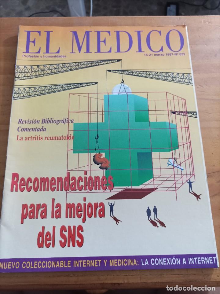 Libri di seconda mano: REVISTA EL M&Eacute;DICO.PROFESION Y HUMANIDADES, 15-21 MARZO, 1997,NUM.632,VER &Iacute;NDICE.