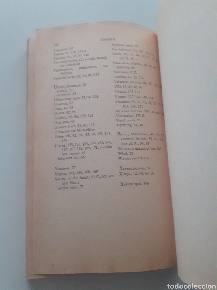 Libros de segunda mano: Human physiology, Kenneth Walker, ingl&eacute;s 1968 - Foto 7