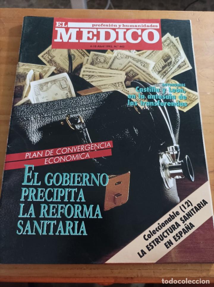 Libri di seconda mano: REVISTA EL M&Eacute;DICO.PROFESION Y HUMANIDADES, 4-10 ABRIL, 1992,NUM.442,VER &Iacute;NDICE.