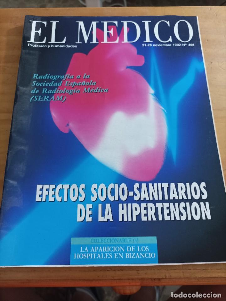 Libri di seconda mano: REVISTA EL M&Eacute;DICO.PROFESION Y HUMANIDADES,21-28 NOVIEMBRE, 1992,NUM.468,VER &Iacute;NDICE.