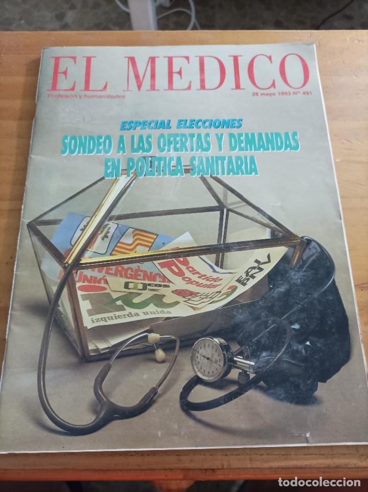 Second hand books: REVISTA EL M&Eacute;DICO.PROFESION Y HUMANIDADES, 28 MAYO, 1993,NUM.491,VER &Iacute;NDICE.