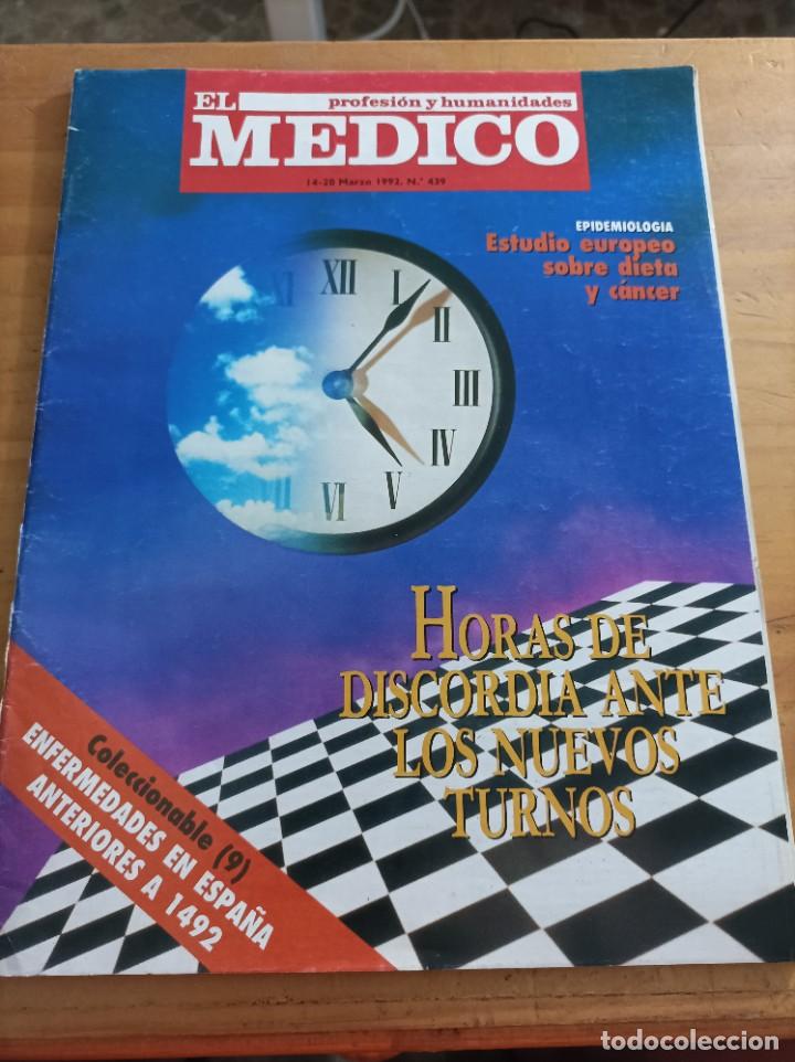 Second hand books: REVISTA EL M&Eacute;DICO.PROFESION Y HUMANIDADES, 14-20 MARZO 1992,NUM.439,VER &Iacute;NDICE.