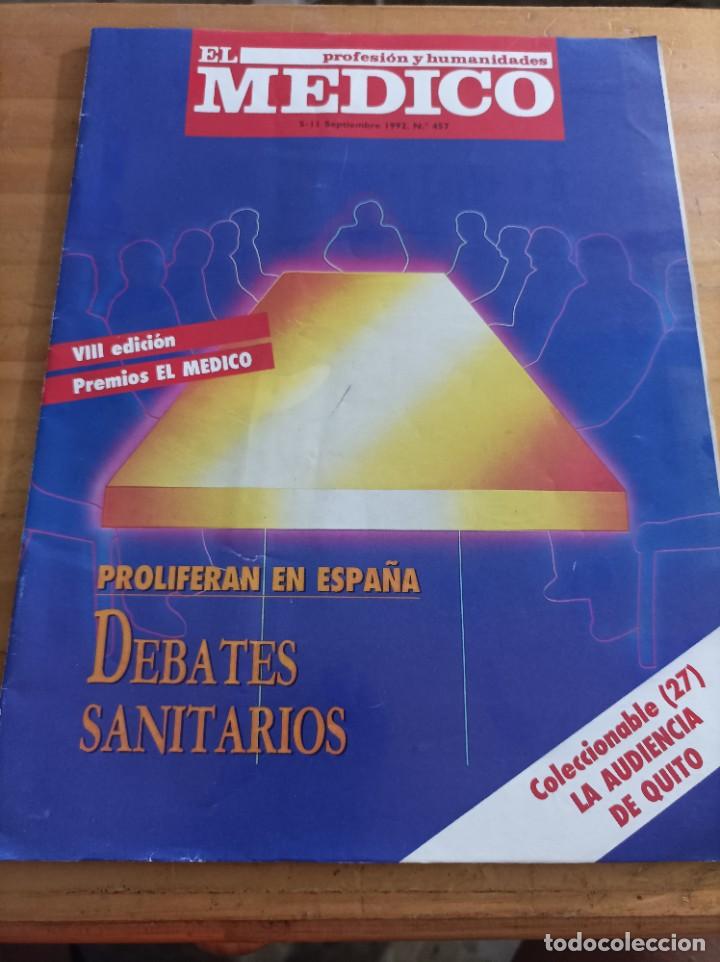 Second hand books: REVISTA EL M&Eacute;DICO.PROFESION Y HUMANIDADES, 5-11 SEPTIEMBRE, 1992,NUM.457,VER &Iacute;NDICE.